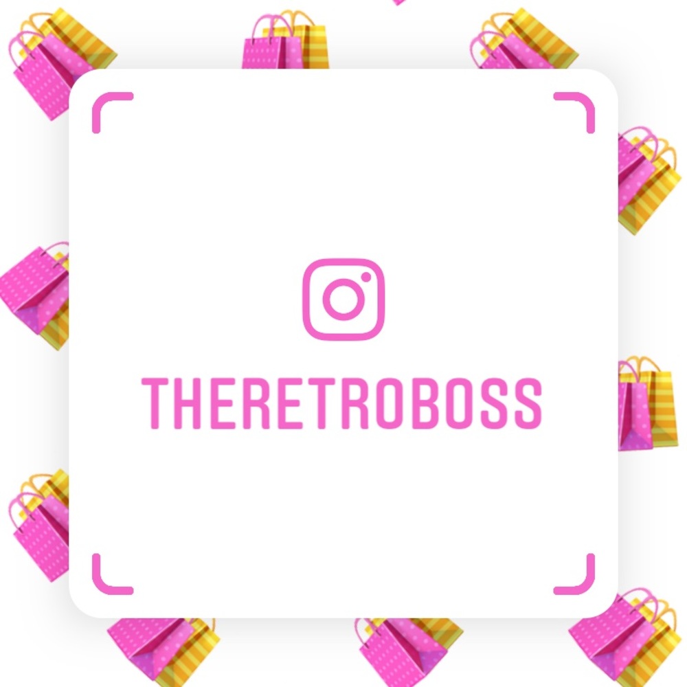 RetroBoss, follow on Instagram as TheRetroBoss